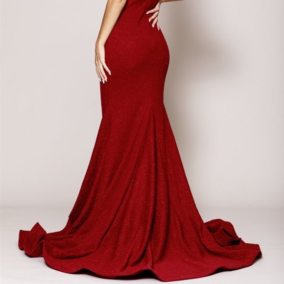 Off Shoulder Mermaid Sweetheart Dress ACKS010 - Picture 5 of 8